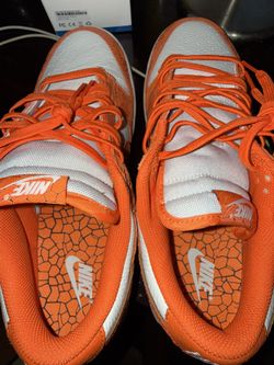 Nike Dunk low Cracked Orange