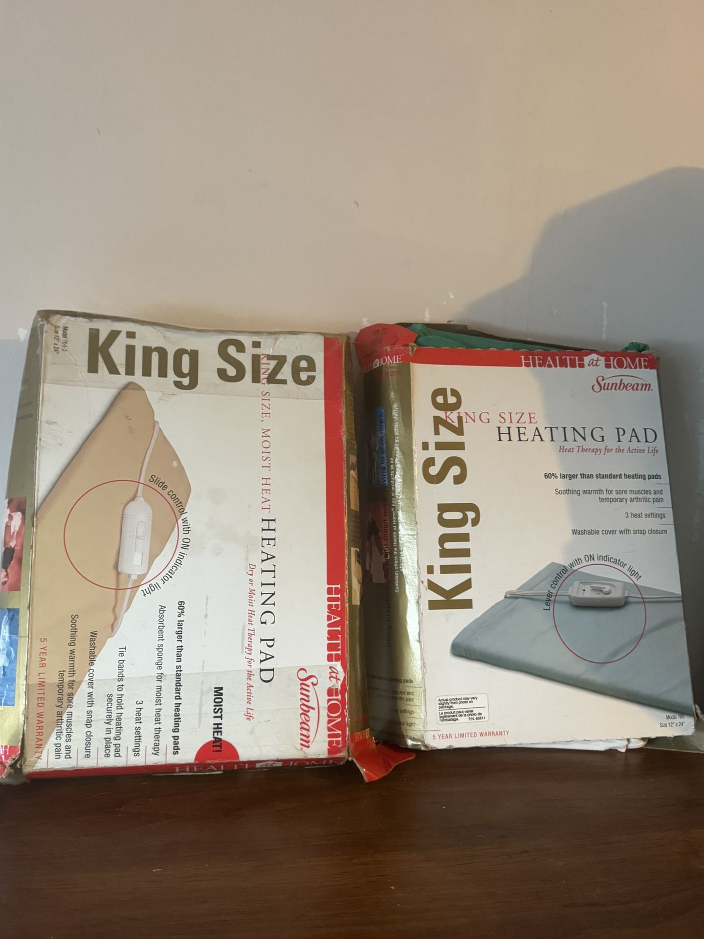 Sunbeam King Size Heating Pad