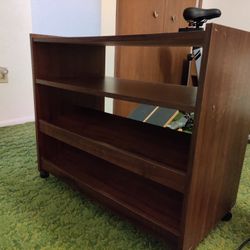 Small Shelf With Wheels 