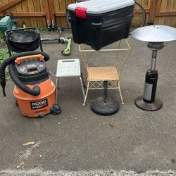 Miscellaneous Garage Items