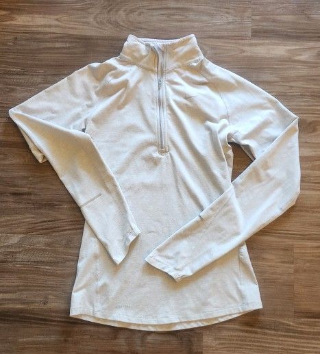 Ladies Nike Dri Fit Long Sleeve Running Gym Workout Top Sz XS