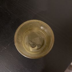 Great Condition Glass Candle Holder 