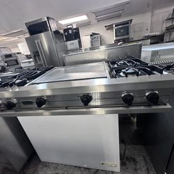 48” Viking Gas Range Top Stainless Steel 