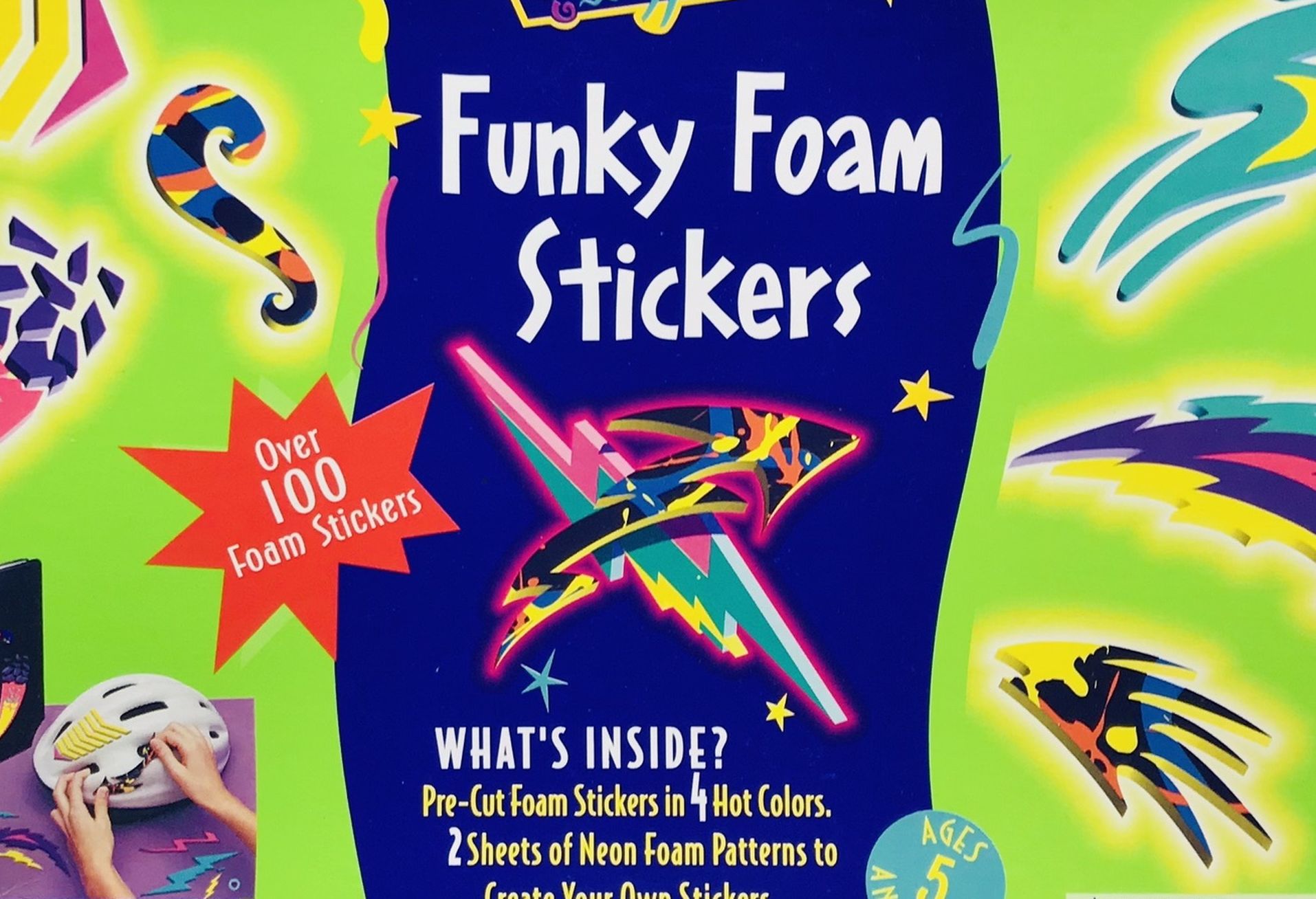 Expressways Funky Foam Stickers