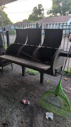 Big BBQ pit