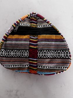 Handmade Mini Backpack that folds all the way