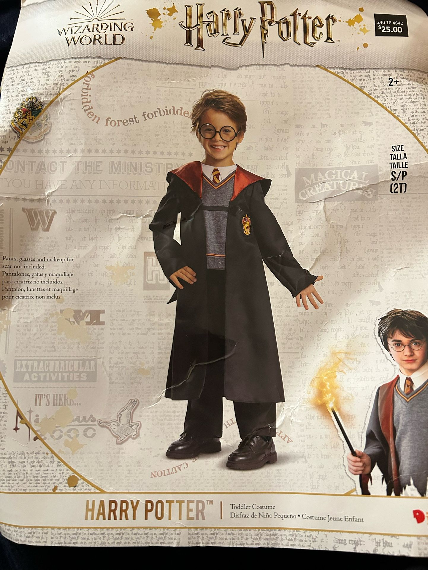 Harry Potter Children’s Halloween Costume 2T