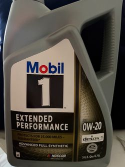 Mobil 1 Extended Performance 0W-20 Motor Oil 5qt