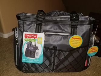 Brand New Fisher Price Diaper Bag NWT