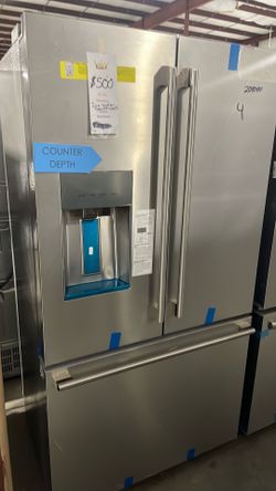 Refurbished Electrolux French door counter depth fridge