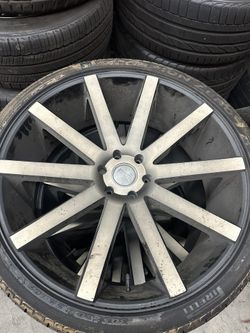 26” Dub Wheels W/ Pirelli Scorpion Tires Sei Of 4