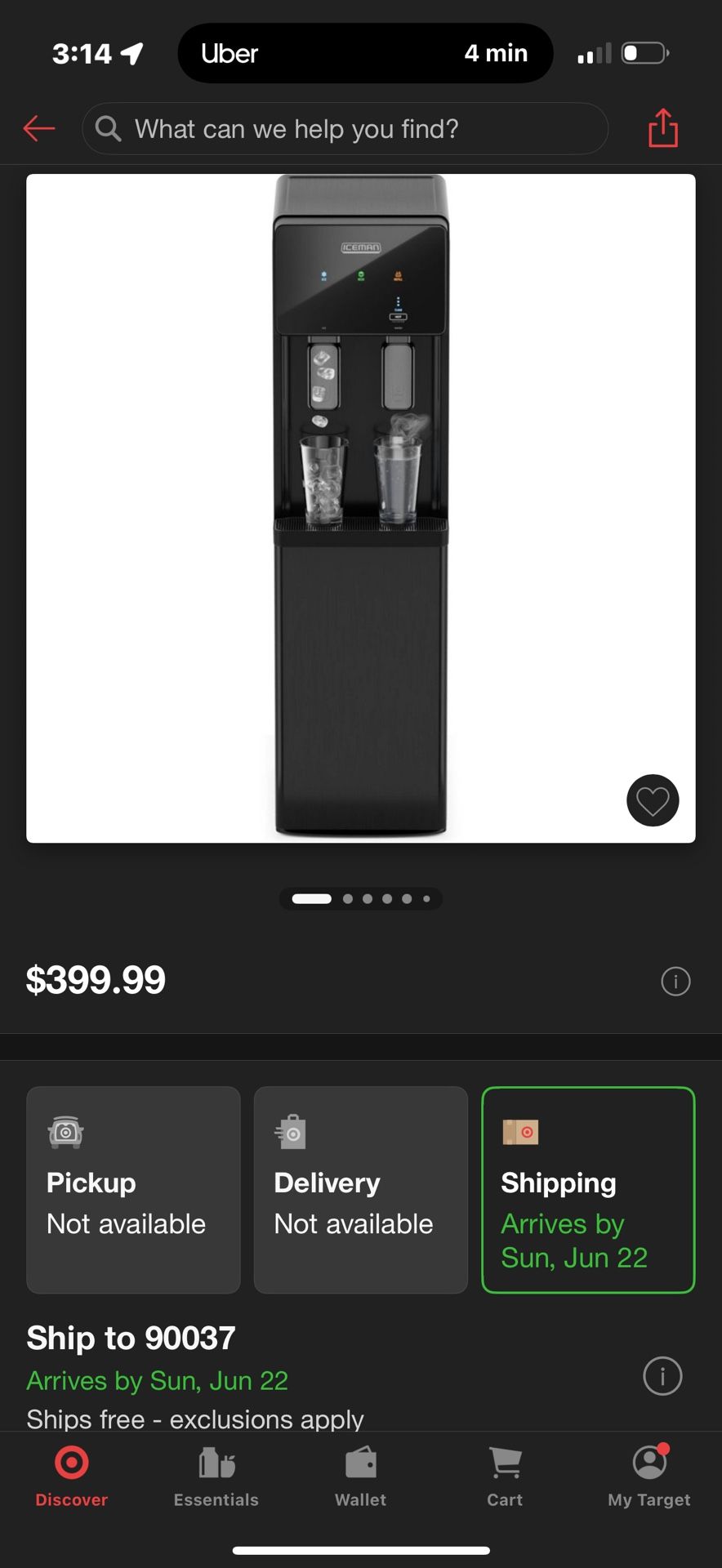 Iceman Water And Ice Maker