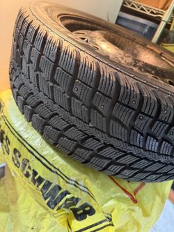 Set of 4 Federal Himalaya WS2 Studded Winter Tires – 215/55R17