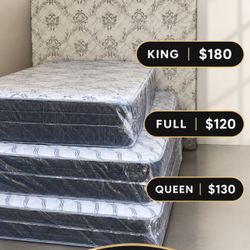 Mattresses King Queen Full Twin