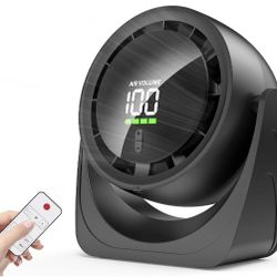 Brand New 2-in-1 Table & Wall Fan – Ultra-Quiet 25dB, 36H Battery 🚀 Perfect for Home, Office & Camping!