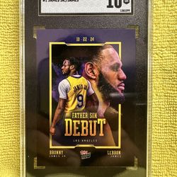 2024 Lebron/Bronny James Debut SGC 10