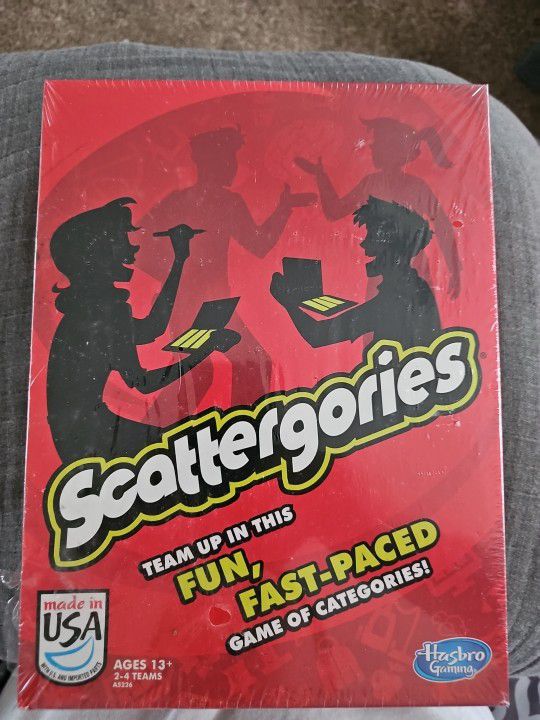 Scattergories Game by Hasbro Gaming 2013 NEW In Sealed Shrink Wrap 