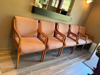 Matching MCM Waiting room chairs 4