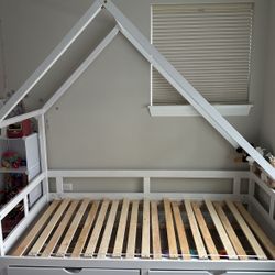 Kids playhouse Bed With Storage 