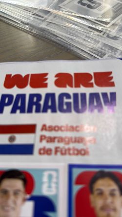 Paraguay panini stickers