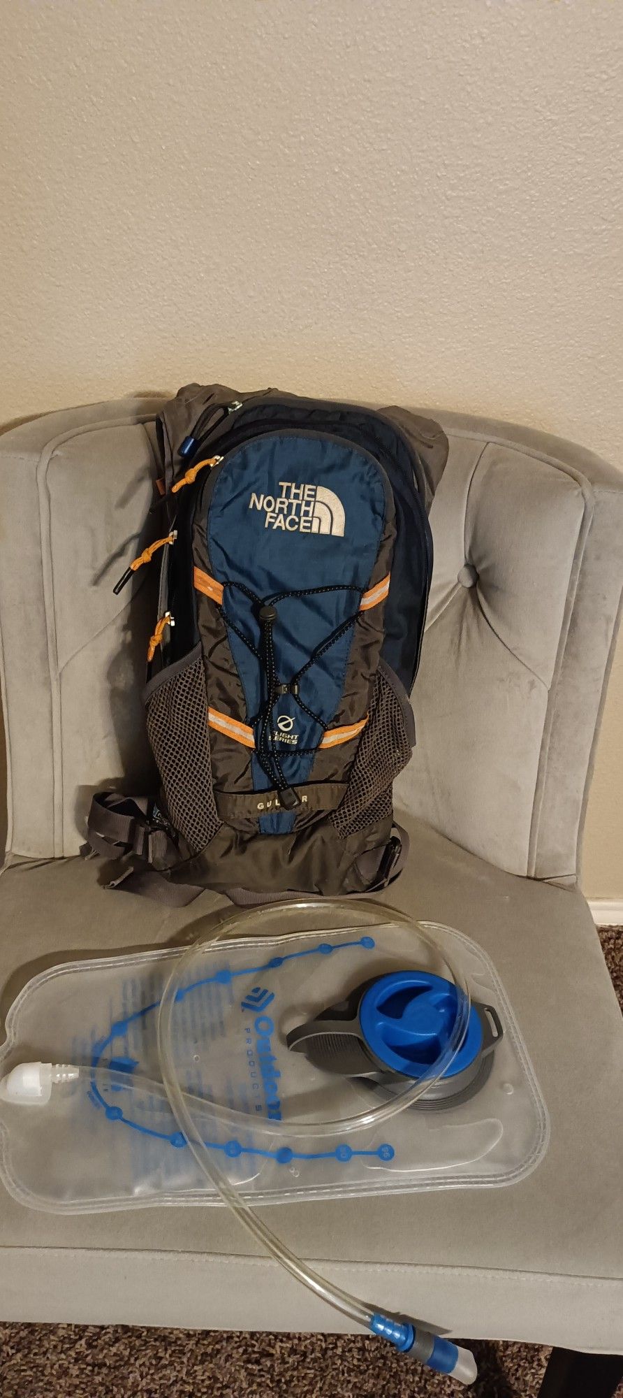 North Face Camelback And Backpack 