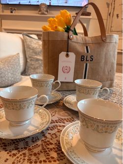 vintage elegant tea set