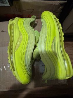 Air max 97. Volt green. 6.5 men 8 women