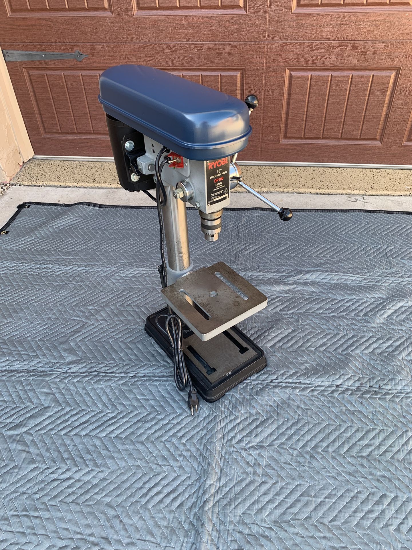 Ryobi 10” , 5-speed, Bench Drill Press