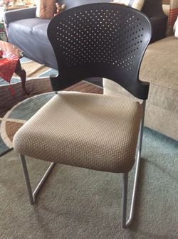 Chair light brown good condition