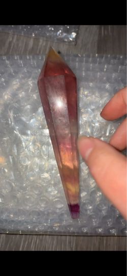 Fluorite wand