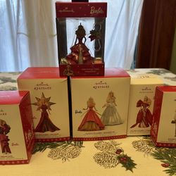 Hallmark Barbie Ornaments 