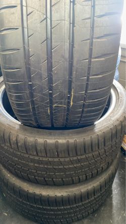 Good used tires 90% brand Michelin a set of 4 size 265/35R20 Negotiation