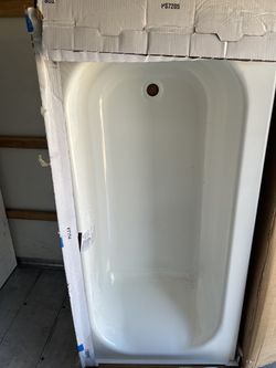 Bootz Industries Aloha 60 in. x 30 in. Alcove Soaking Bathtub with Right Drain in White 