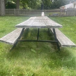 Wood Picnic Table 