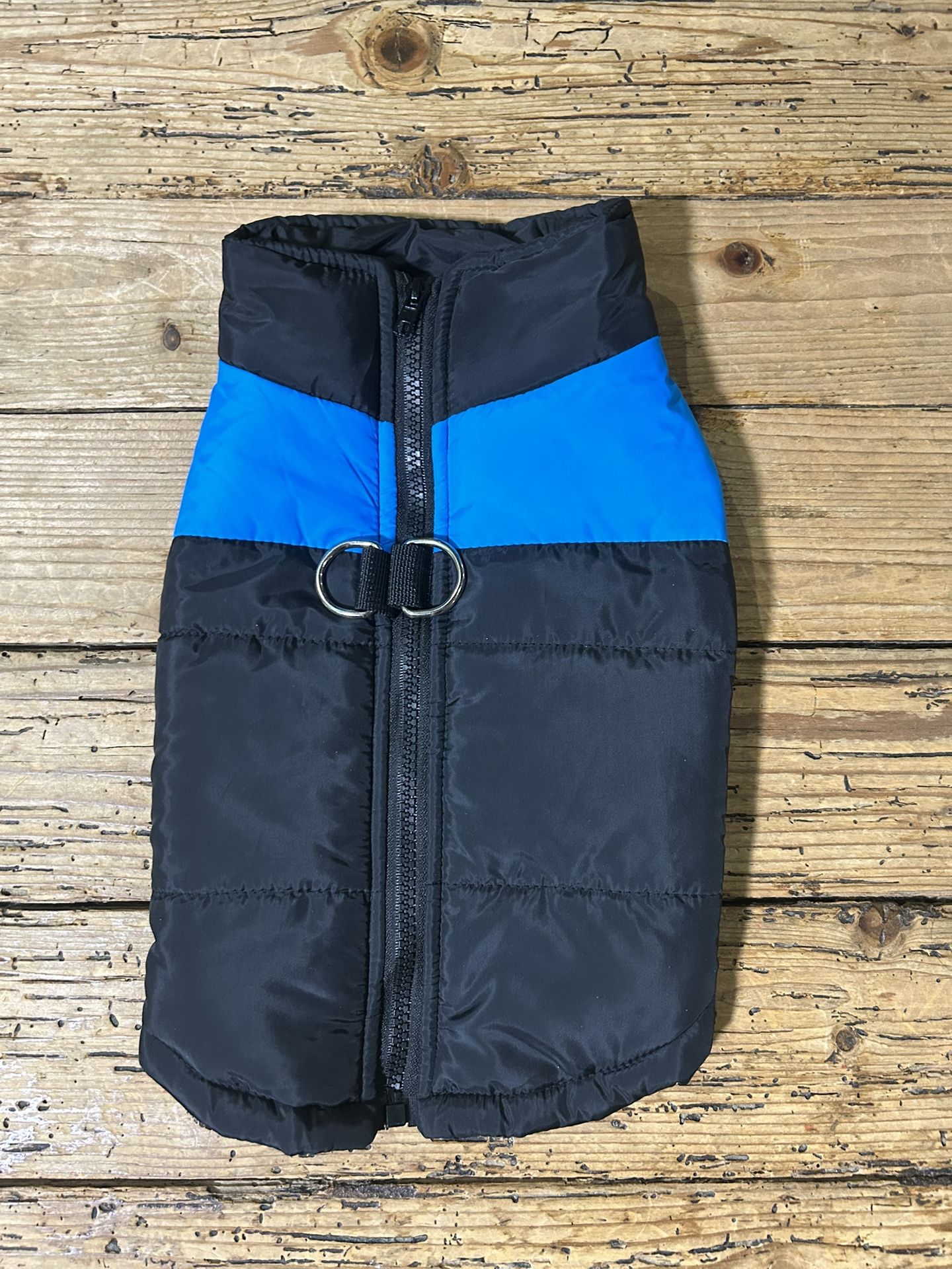 Unbranded Black/Blue Dog Vest
