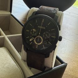 Fossil Leather Watch