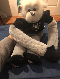 Raiders monkey teddy