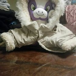 Sheep lined Dog coat