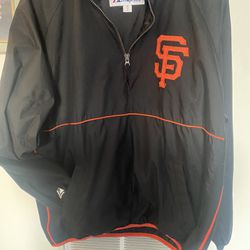 Majestic Athletic SF Windbreaker Jacket for Sale in San Jose, CA - OfferUp