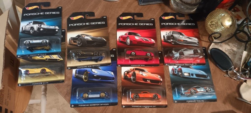 Hot Wheels 2015 Porsche Set.