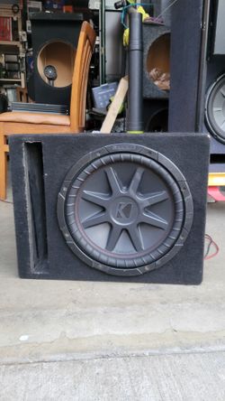 Kicker 12inch Comp Vr Ported Box