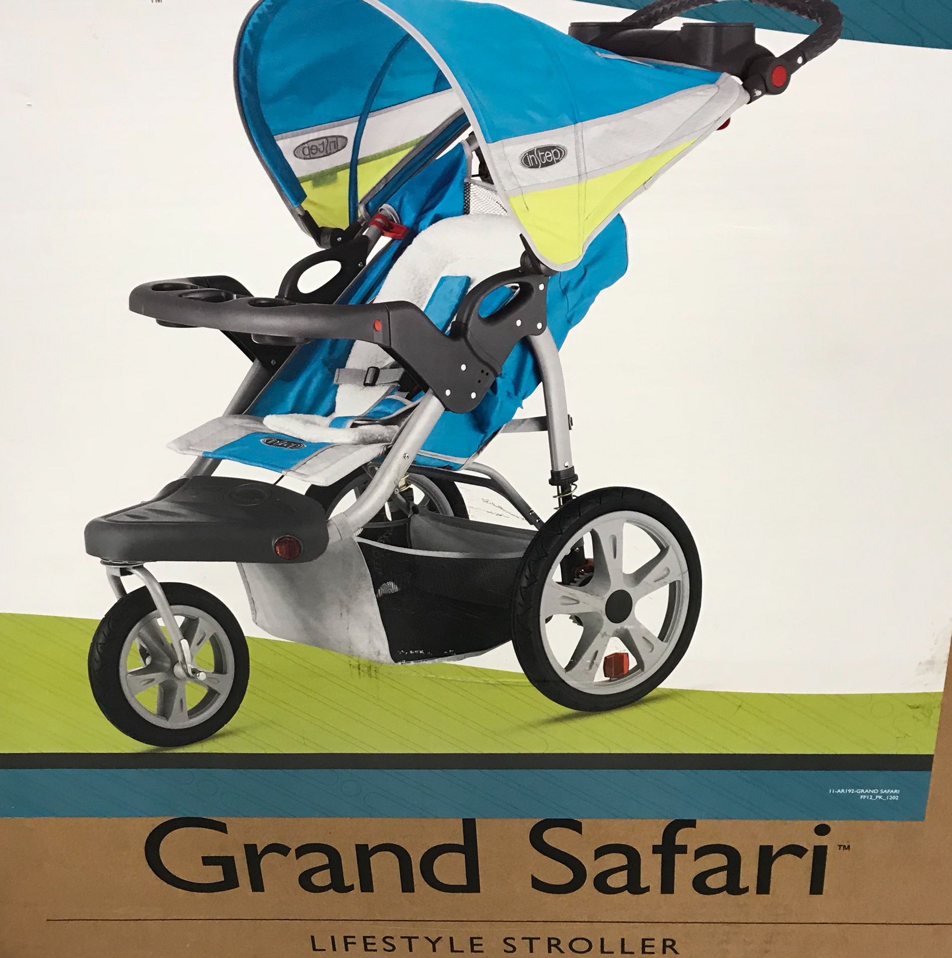 Instep stroller