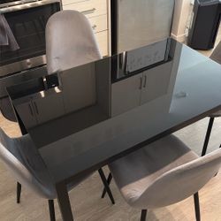 Dining Table + 4 Chair Bundle Or Buy Seperate