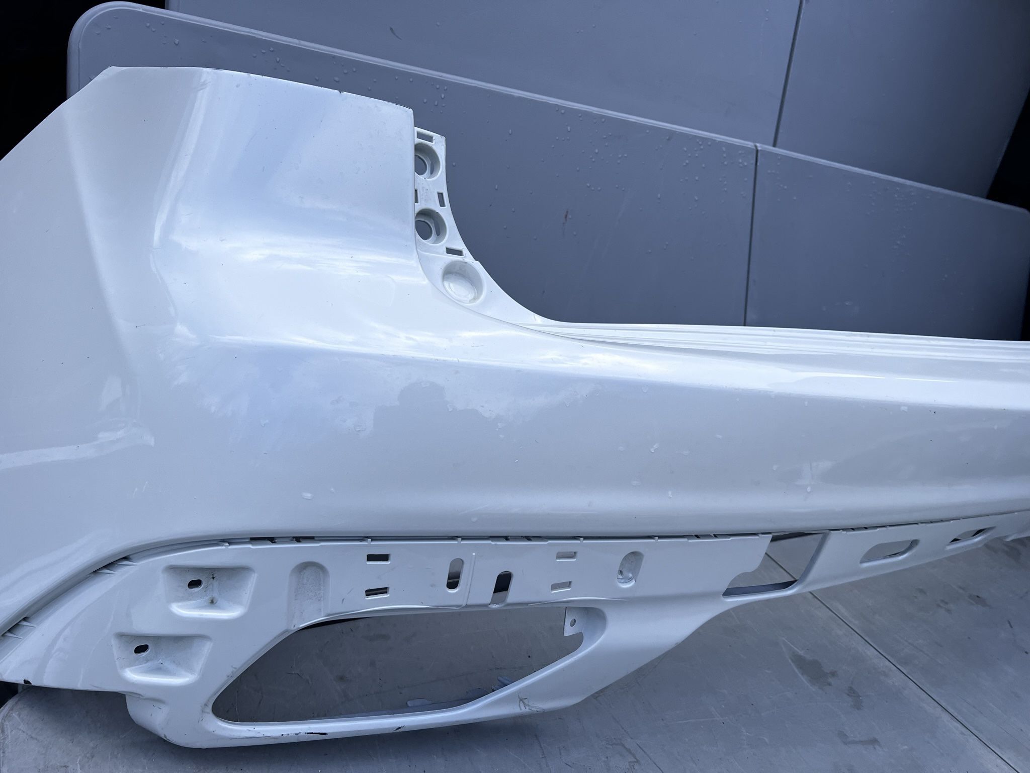 2014 2015 2016 ACURA MDX REAR BUMPER COVER OEM WHITE ORIGINAL