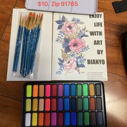 Water Colors Tin Kit