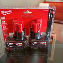 Milwaukee M12 Batteries 3.0