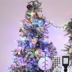 Brand new!! 1000 Led Fairy Lights Green Wire 108FT Twinkle Lights 