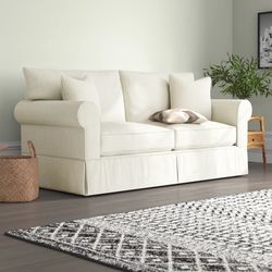 White Slip Cover Couch