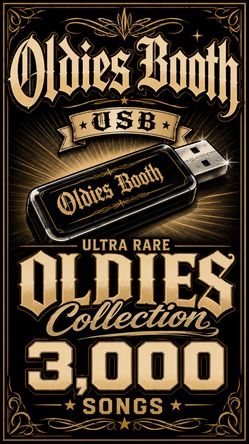 Oldies Booth USB – 3,000 Songs Collection