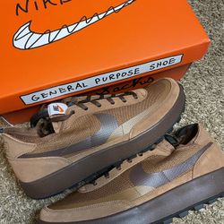 Nike Tom Sach General Purpose Brown Men Size 11 And 11.5